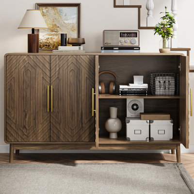 55'' Sideboard Buffet Cabinet
