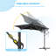 Parasol d'extérieur carré 8,2 x 8,2 pi Lannie-613090442