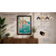 Mediterranean Harbour Coastal - Framed Print-1507024801-1507024814