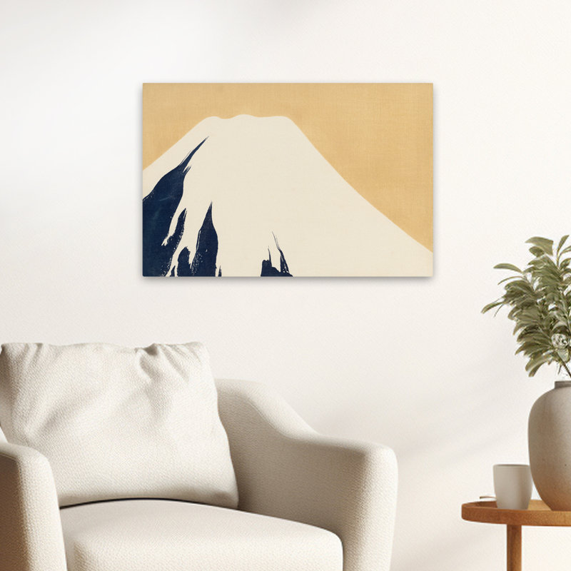 The Mountain Fuji, 1909 - Paysages, musée, montagnes du Japon, art, H 16 po x l 24 po