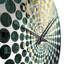 Ixelles - horloge murale peinture abstraite-1269870632
