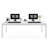 Pallas 78.74'' Extra Long Double Computer Desk for Workstation-946276385