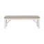 Helbert 60" Solid Wood and Upholstered Farmhouse Dining Bench-1183236037