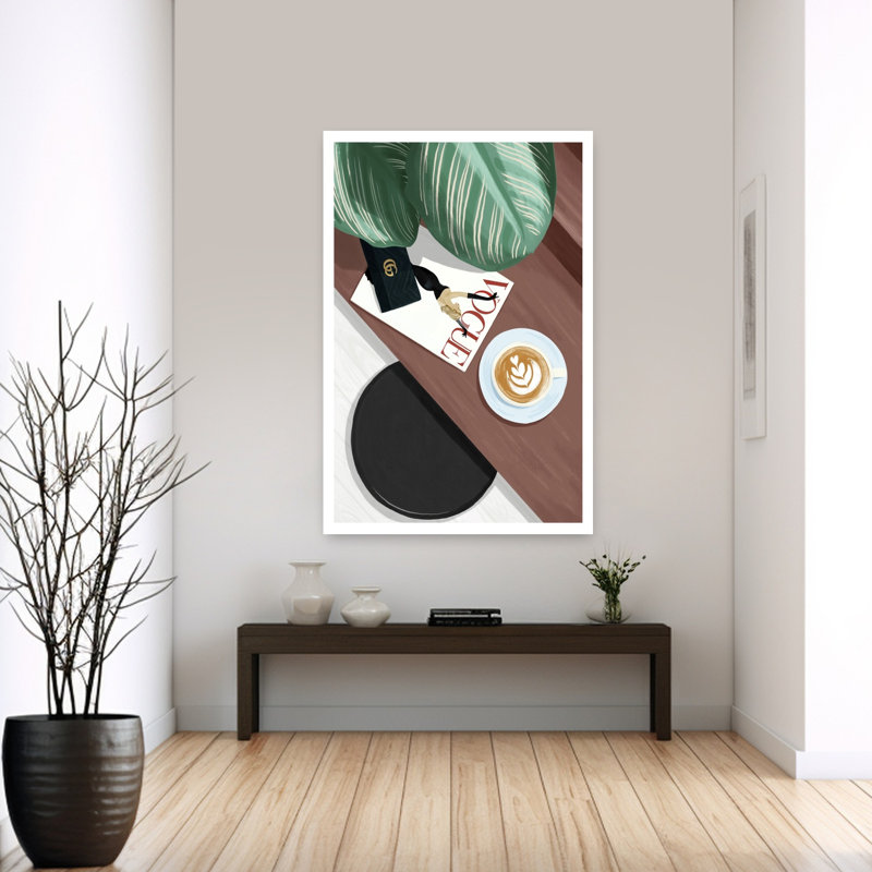 Art contemporain contemporain, H 60 po x l 40 po