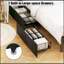 Double coin Blakeslee avec tiroirs de rangement, tête de lit bibliothèque, éclairage DEL et station de charge USB-2025334408