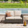 Outdoor Wicker Loveseat | All-Weather Durable for Patio/Balcony/Terrace | Modern Design with Cushions