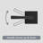 Matte Black Privacy (Bed & Bath) Door Lever