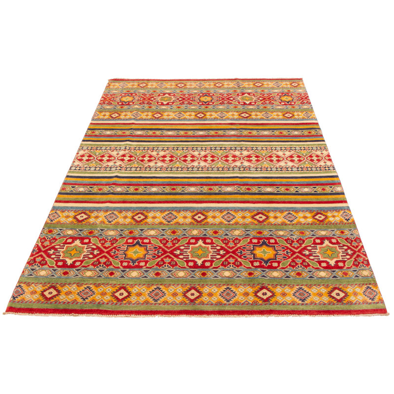 Tapis rouge Finest Ghazni 6 pi 8 po x 9 pi 8 po