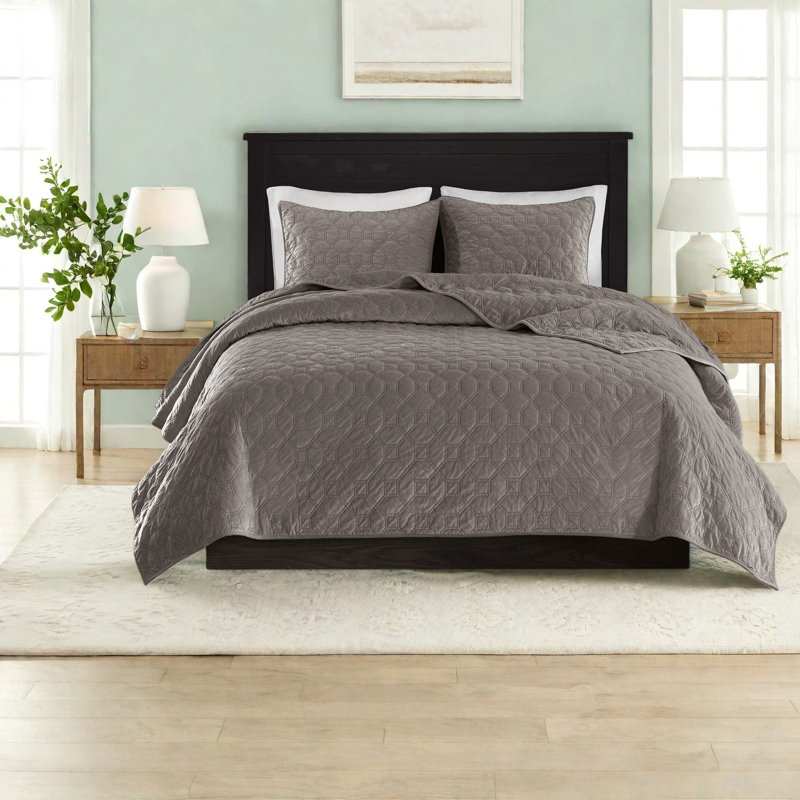 Ensembles de literie en velours luxueux, confort en mélange de coton, style moderne pour les chambres confortables