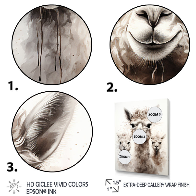 Laine d'alpaga grise Grace II - Alpaca, art mural, Cadre flottant noir, H 44 po x l 34 po x P 1,5 po