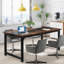 63" Large Modern Computer Desk For Home Office-704640223