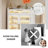 24 Pair Shoe Storage Cabinet