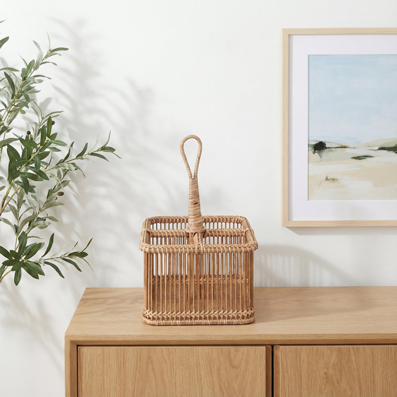 Birch Lane™ Solid Wood Decorative Basket