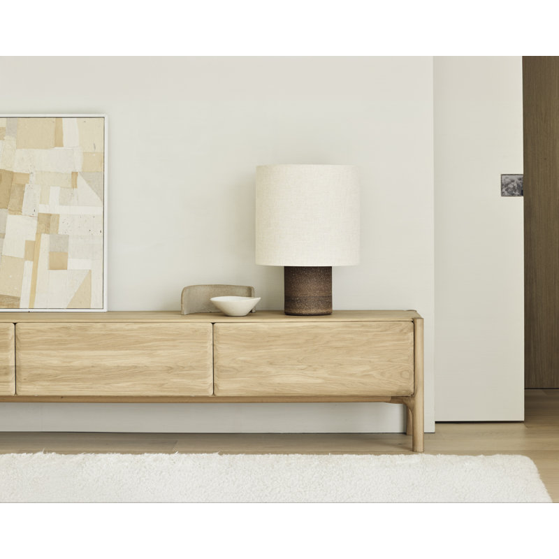 Pi Solid Wood TV Stand, 95.5"