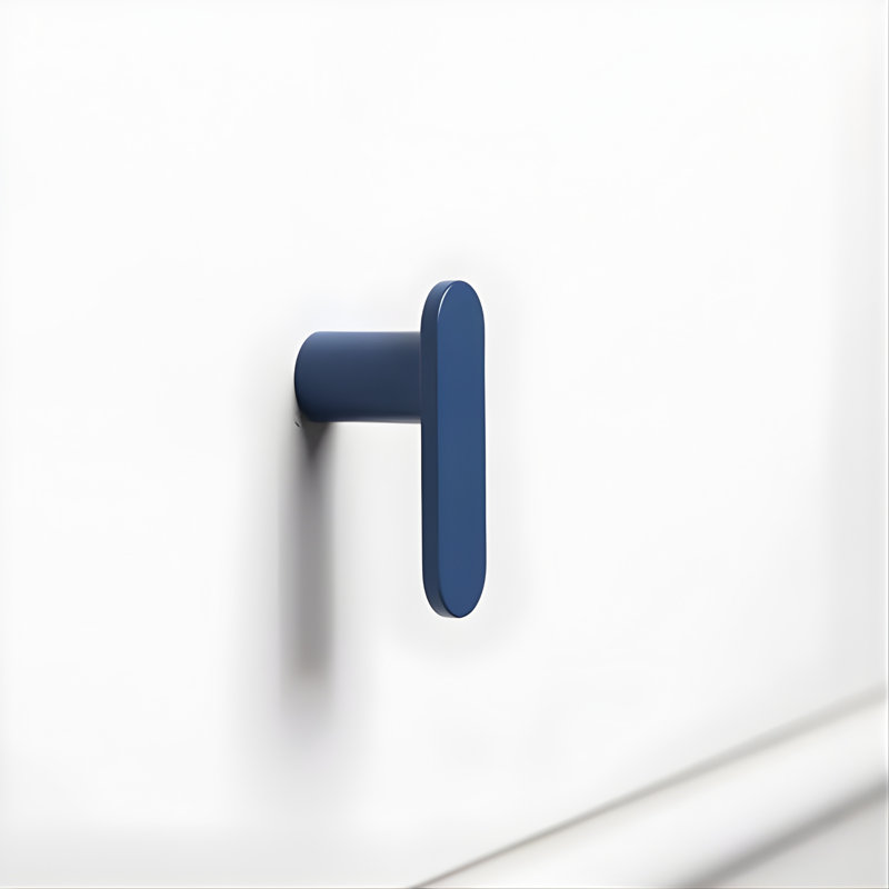 2" Bar Knob, Polo (Navy Blue), 1"