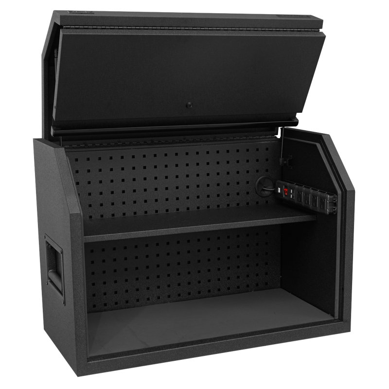Toolbox Hutch with Power Strip