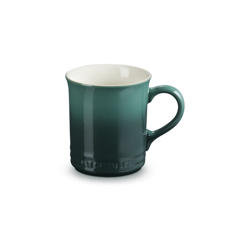 Le Creuset Stoneware Mug, 14Oz., Sea Salt, Green