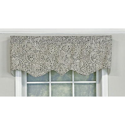 Stella Paisley Pointed Window Valance