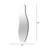Anna-Diana Free Form Wall Mirror