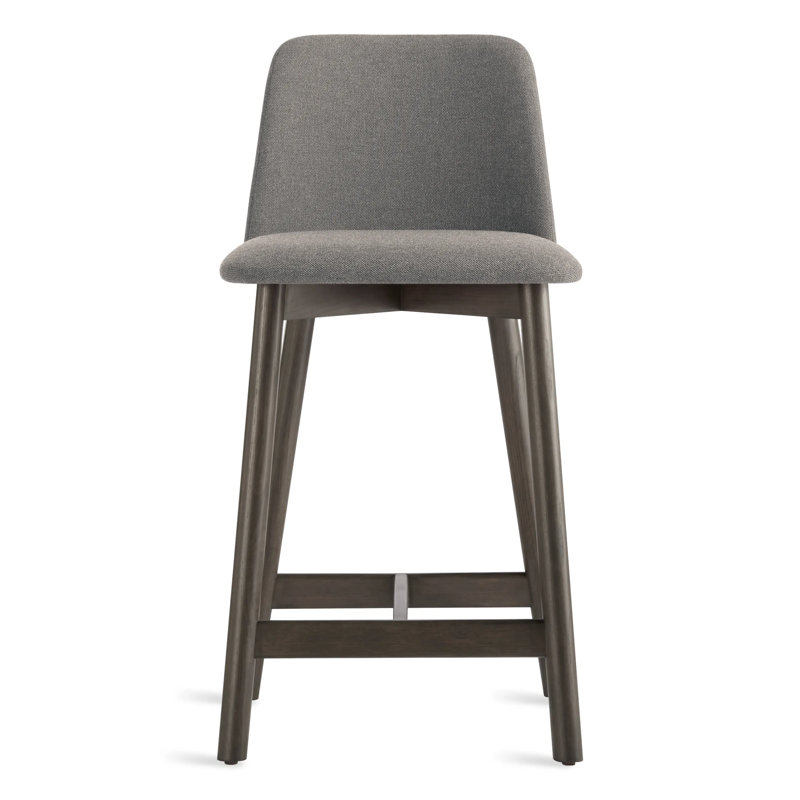 Chip Stool, Pewter, Walnut, Counter Stool (25.1" Seat Height)