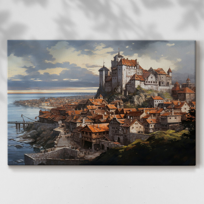 Série Paysage - XCI - Cavas enveloppés de galerie, 8 x 12