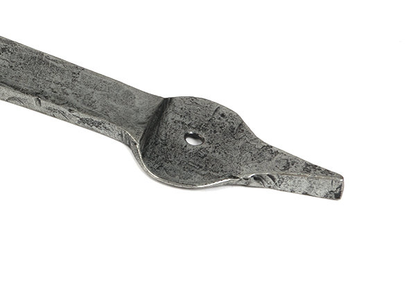 61cm H x 102cm W Surface Mount Pair Door Hinges, Pewter Patina