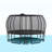 Virubi 15' Round Backyard Trampoline with Safety Enclosure