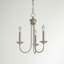 Lustre 3 lumières de style bougie Arunvir-251971428
