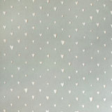 Great Kids Collection Smooth Glitter Hearts 33' L X 21" W Wallpaper Roll