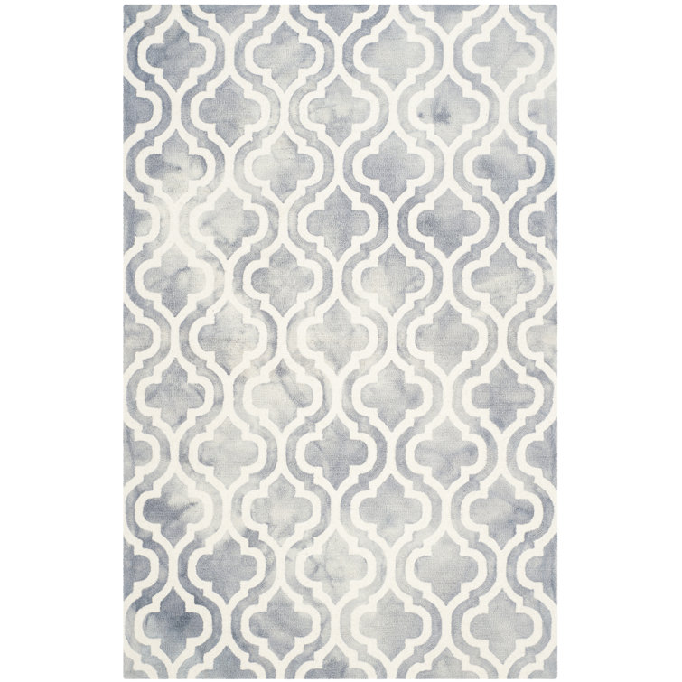 Adelei Hand Tufted Wool Geometric Rug