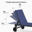 Ensemble de chaises longues inclinables 74,02 po-124280800