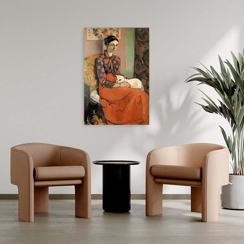 Art contemporain, art contemporain abstrait, H 36 po x l 24 po