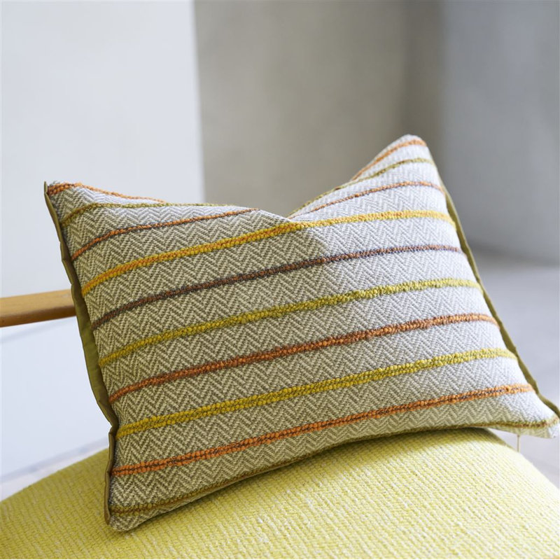 Porthminster Decorative Pillow, Brown/Orange