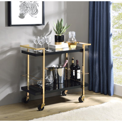 Lilea Bar Cart by Everly Quinn
