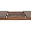 Akhil Rectangular Acacia Extendable Outdoor Dining Table With Umbrella Hole , 100cm cm W 240cm cm D