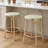 Roan 25.2" H Wicker Bar Stool-1964659051