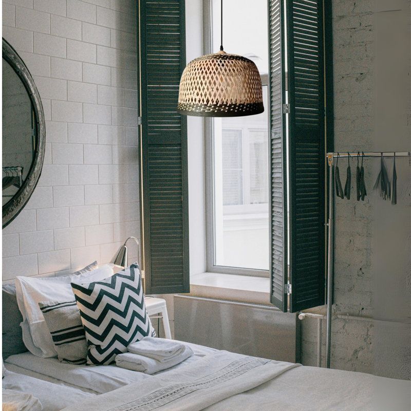 Amila 1 - Light Natural Chandelier Pendant