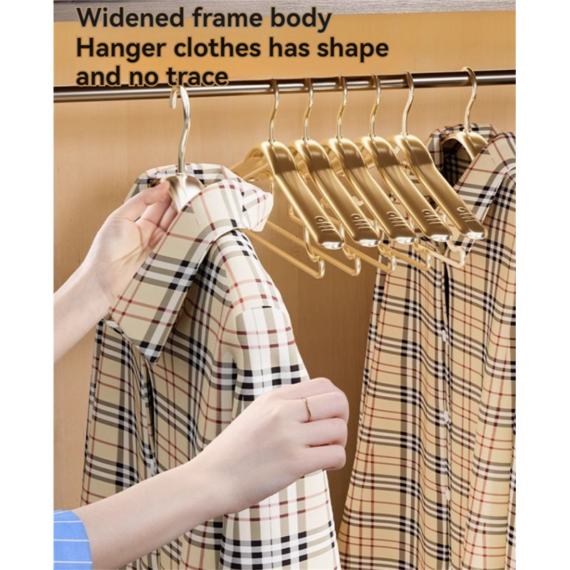 Aluminum Alloy Clothes Hanger, 10