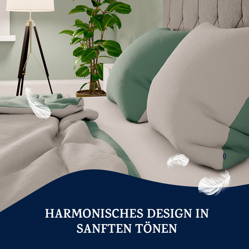 Microfiber Unicoloured Duvet Cover Set with Pillow Shams