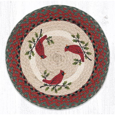  Napperon Holly Cardinal