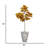 76'' Faux Maple Tree in Pot