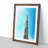 Point of the Burj Khalifa in Dubai in Abstract - Picture Frame Graphic Art Print-55767075-55767074