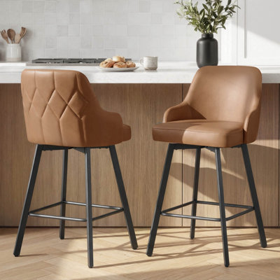 Modern 360° Swivel Bar Stool