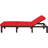 Outdoor Wicker Chaise Lounge , Cushion Included-92541402