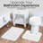 Fontelusso 3-piece Bath Rug Set – Soft Polyester Includes Bath Rug, Contour Rug & Lid Cover - Beige