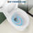 17" Compact Round Front Toilet, 12" Rough-In, 1.28 GPF Siphonic Flush, White