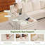  Canapé modulaire modulaire avec méridienne, Coussin double couche profond et confortable-128968748-128968753