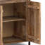 Bibliothèque Kelsey avec portes (ensemble de 2) en naturel-110223575