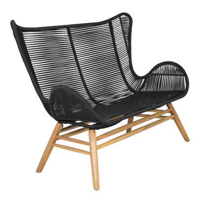 Jonina Wicker Bench