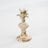 Decorative Candle Holder, Charming Floral Accent, Rustic Home Decor